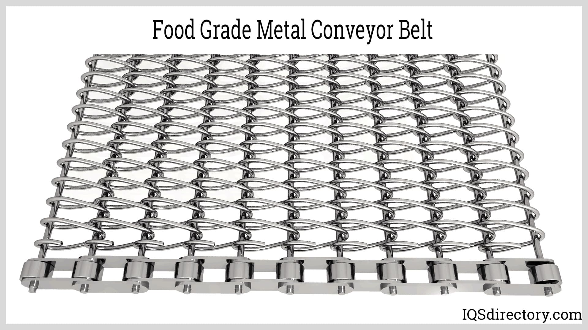 Food Grade Metal Conveyor Belt