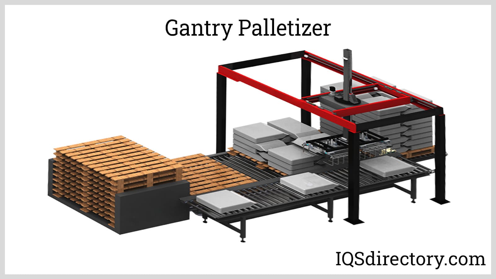 Layer palletizer - PFS - Möllers - low level infeed / bag / for building  materials