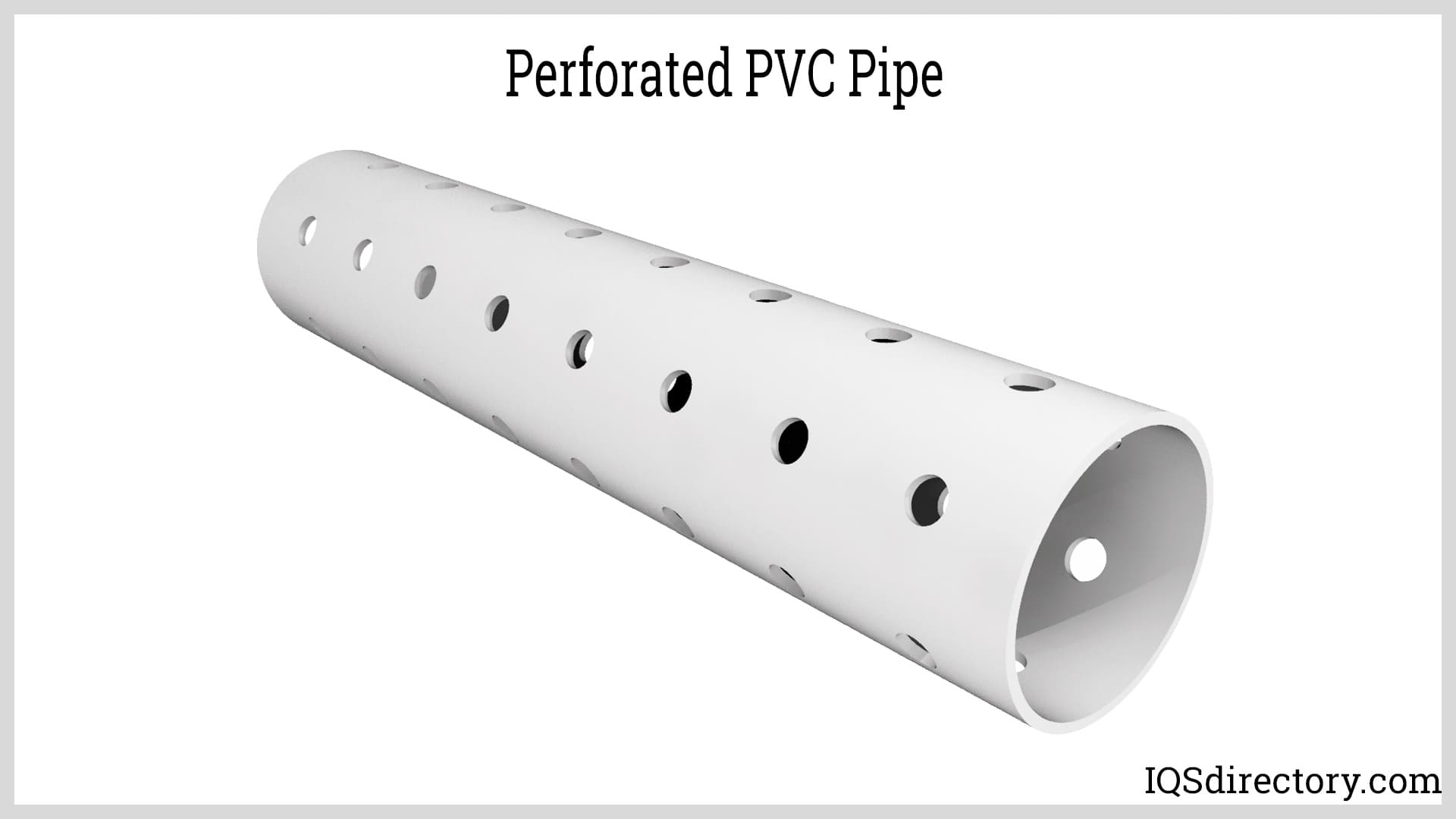 Perforated PVC Pipe