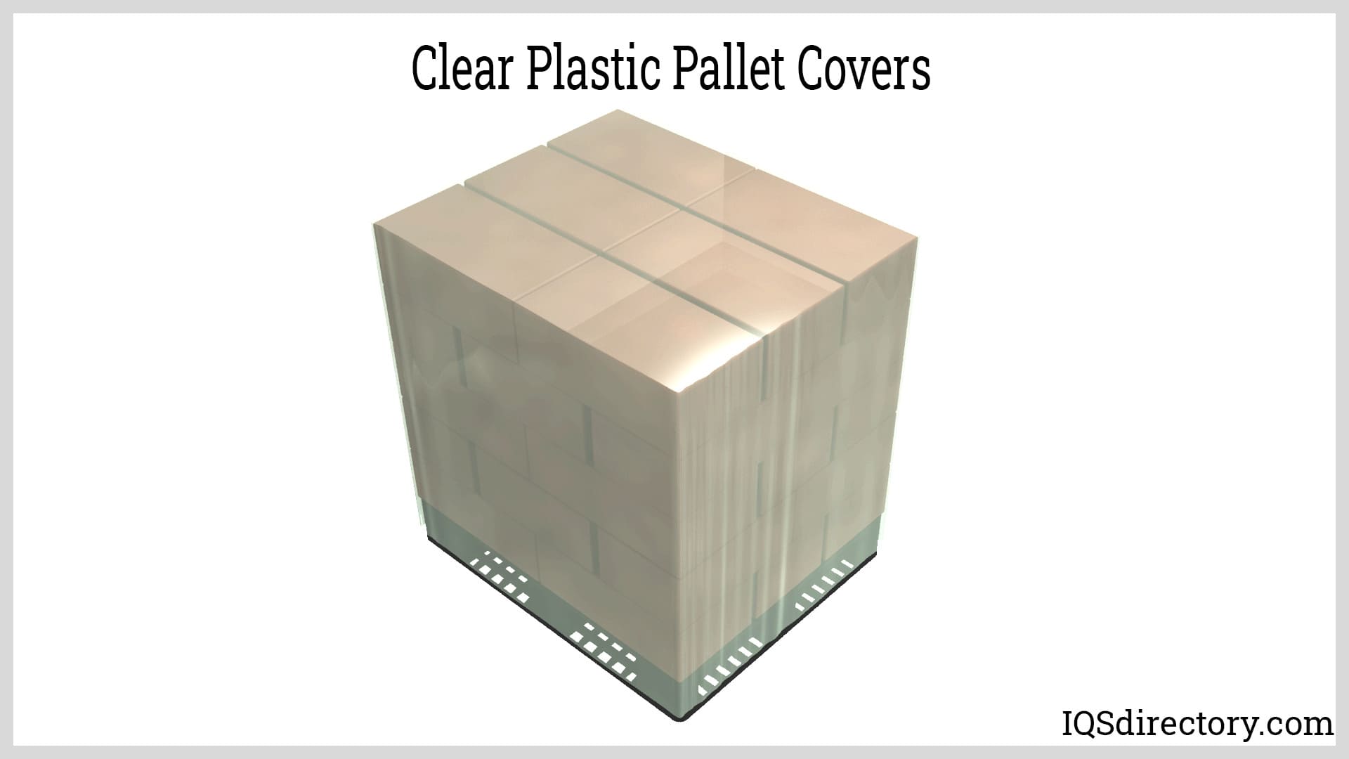 Clear Plastic Pallet Covers