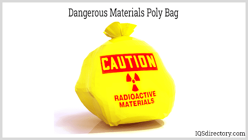 Dangerous Materials Poly Bag