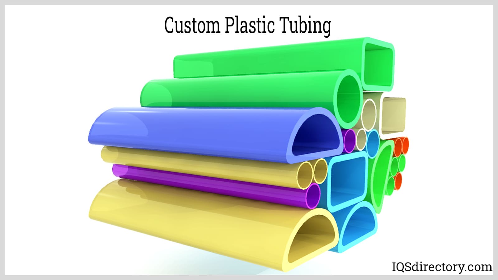 Clear Plastic Poster Tubes - Light & Durable
