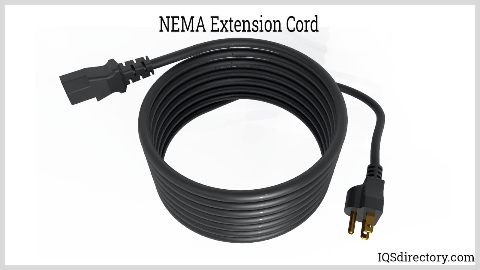 100 foot explosion proof extension cord 20 amp, 120v with plug and connector