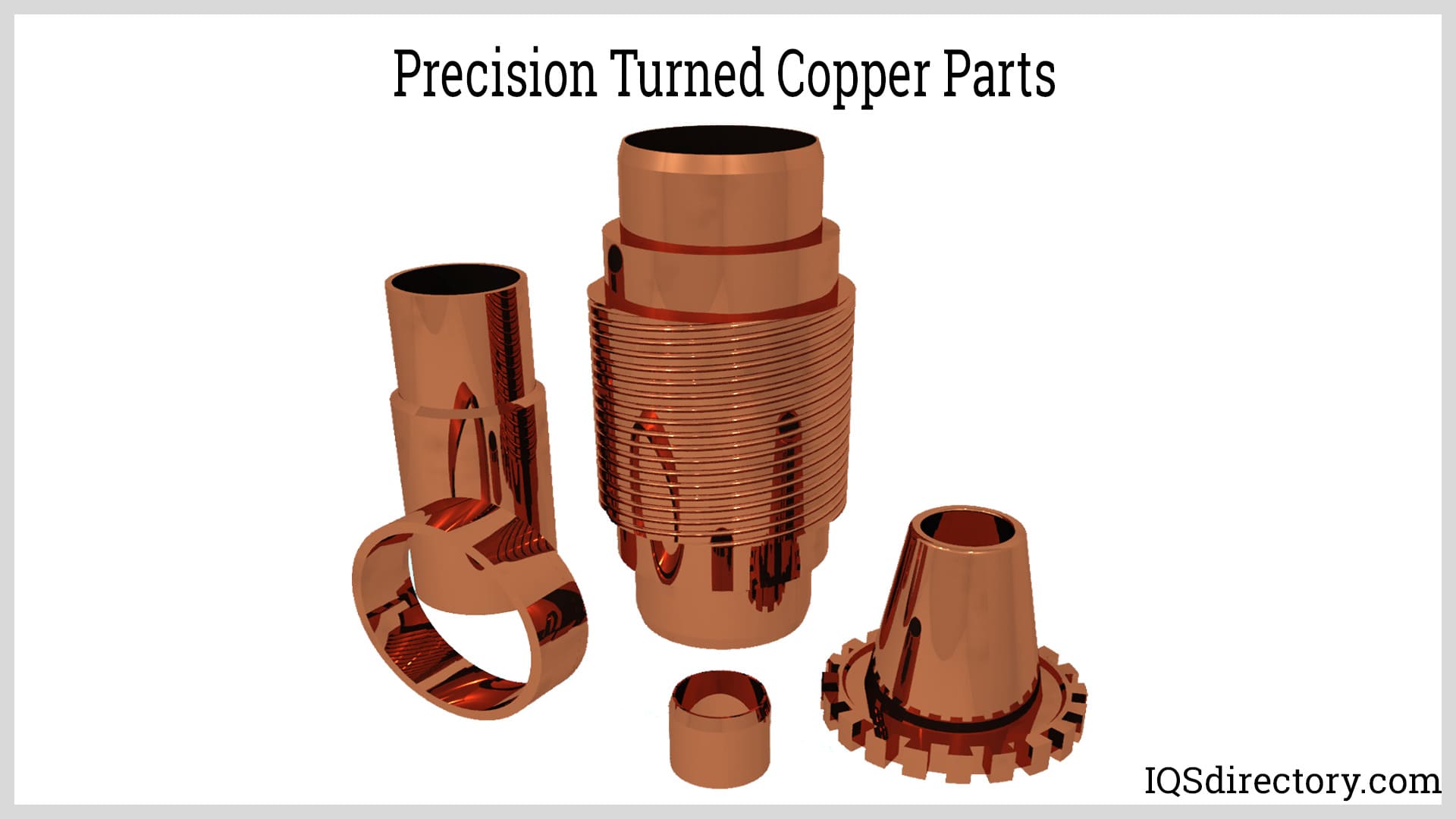 Precision Turned Copper Parts