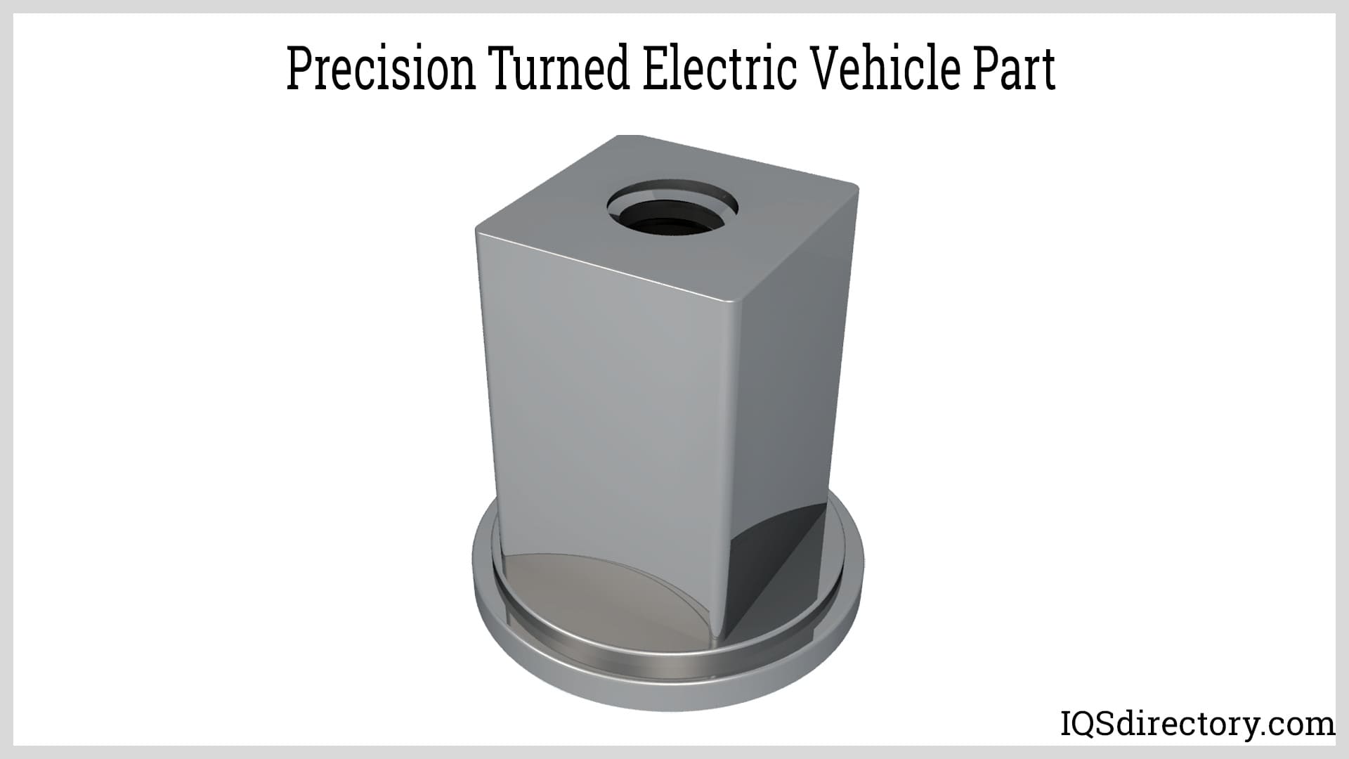 Precision Turned Electric Vehicle Part