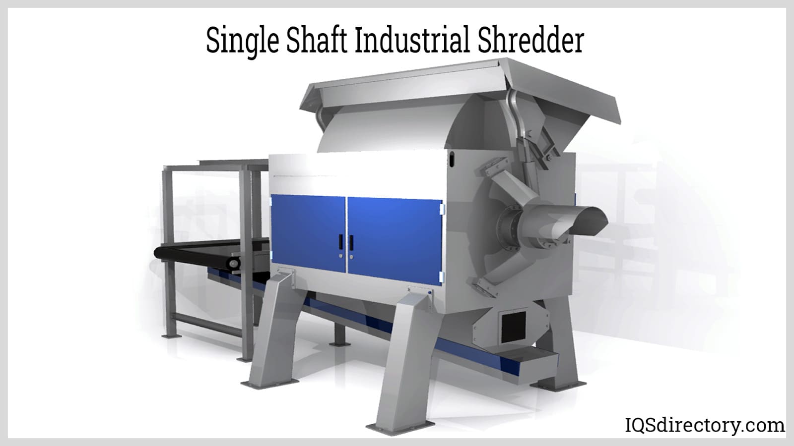 Máquina industrial do Shredder