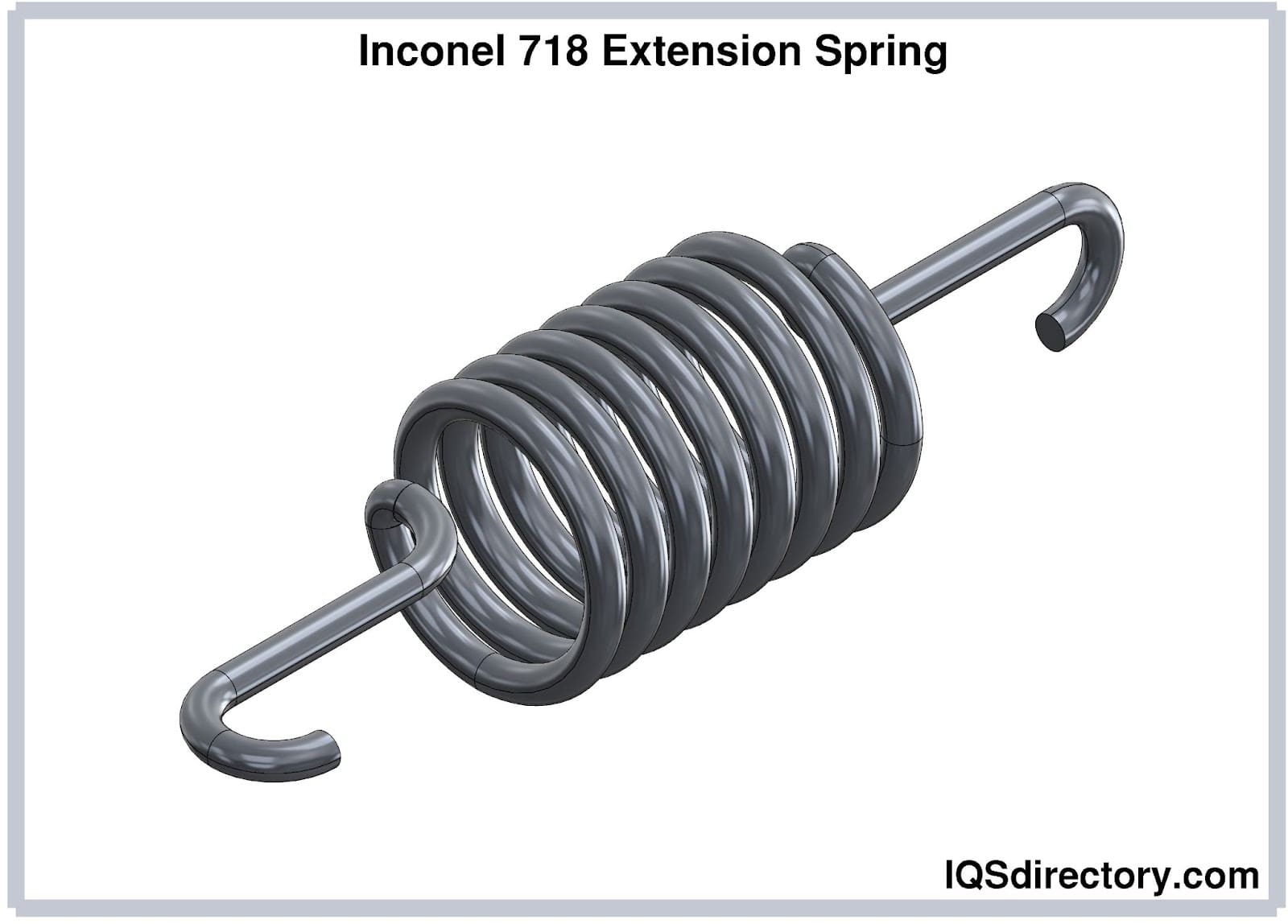 inconel 718 Extension Spring