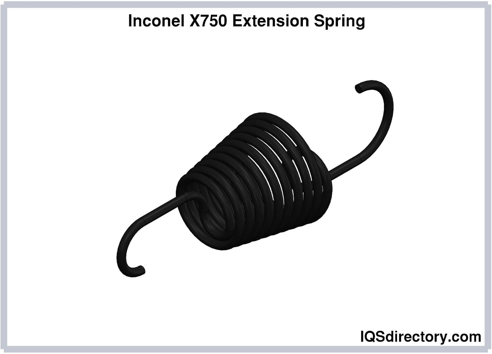 Inconel X750 Extension Spring