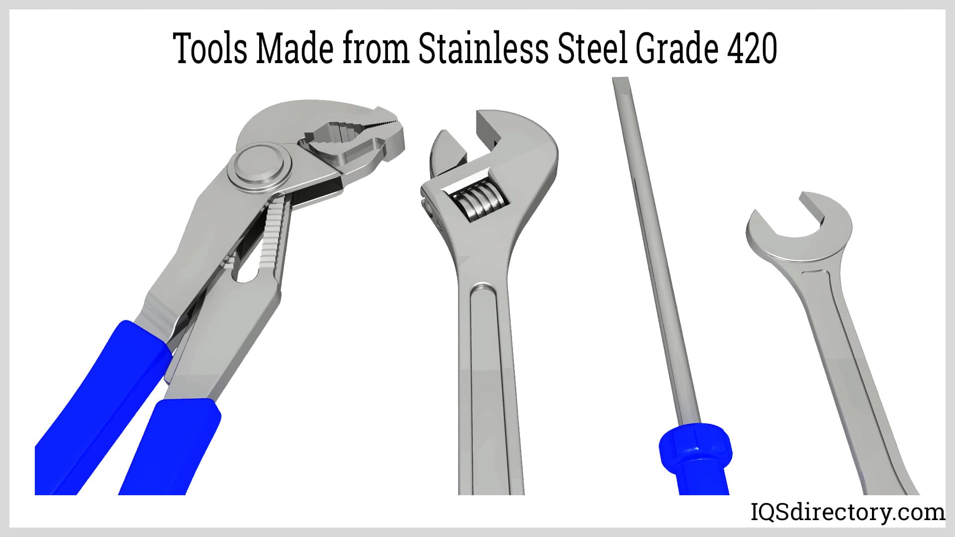 Tools Made from Stainless Steel Grade 420